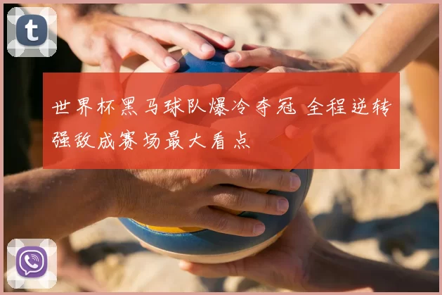 世界杯黑马球队爆冷夺冠 全程逆转强敌成赛场最大看点